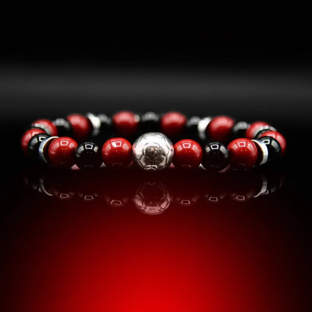 Steine: mehrfarbiges Hartsteinarmband