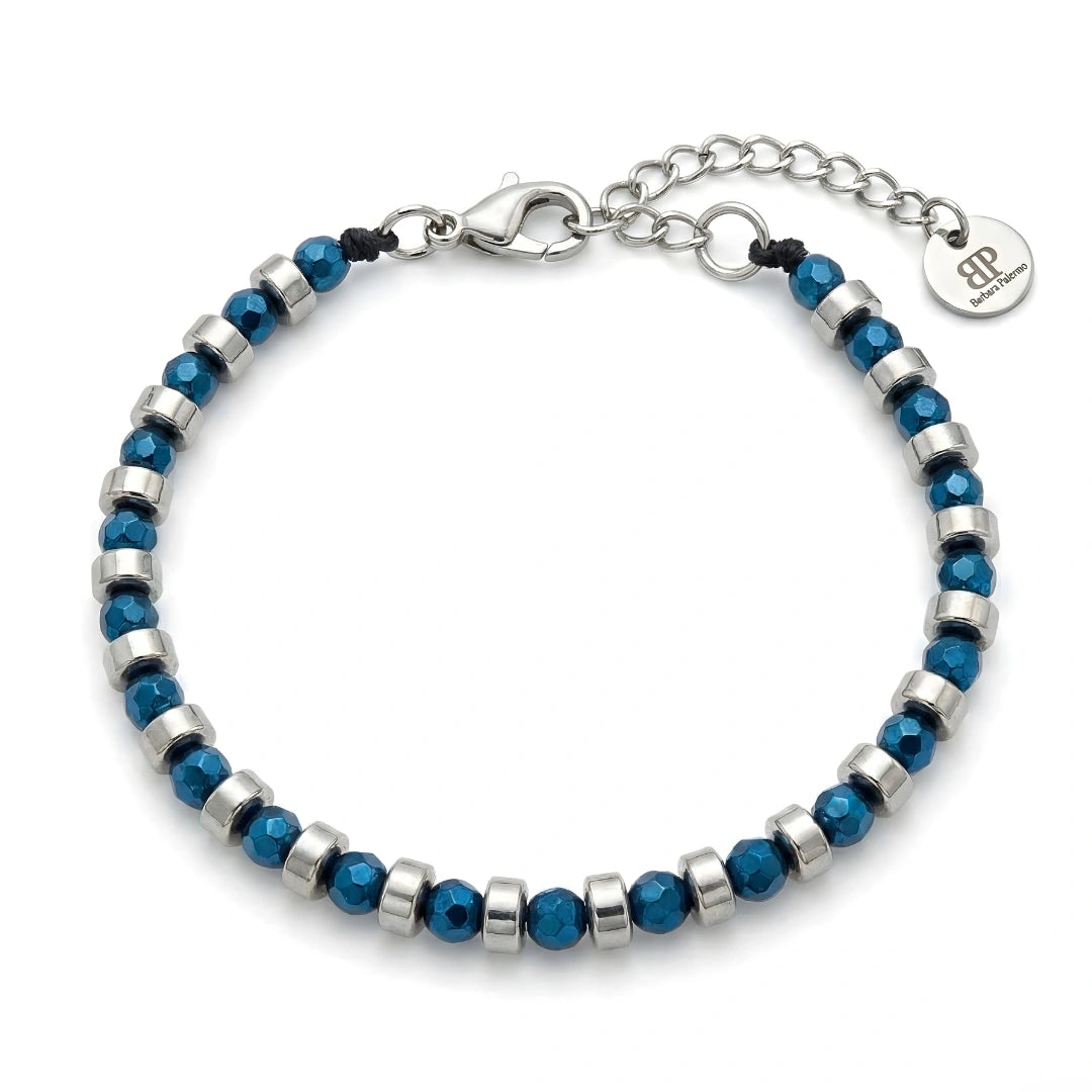 Bracciale Cromalux Blu lucido