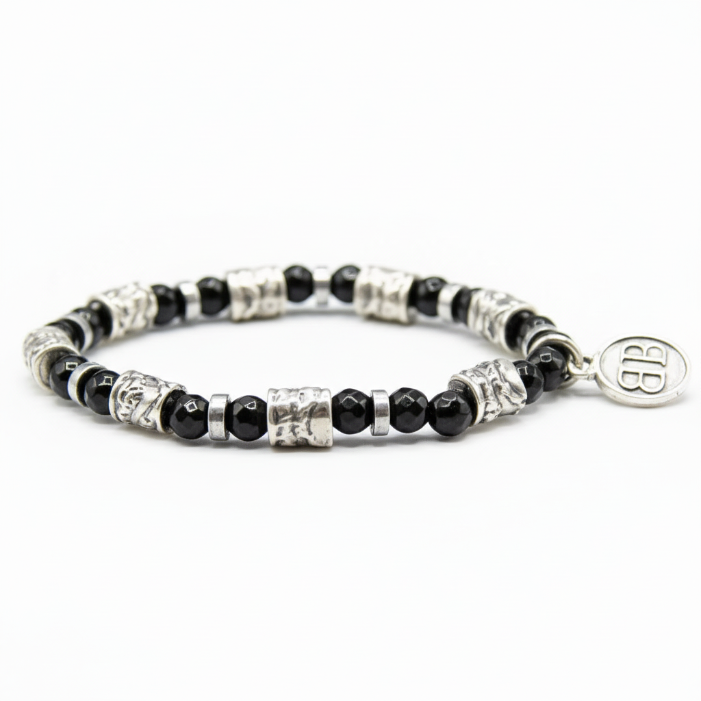 Bracciale Ocean Onice Nero Gallipoli