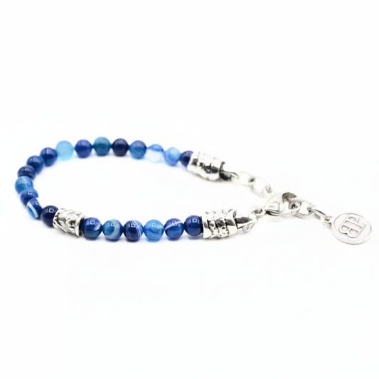 Bracciale Agata Blu Ocean Capri