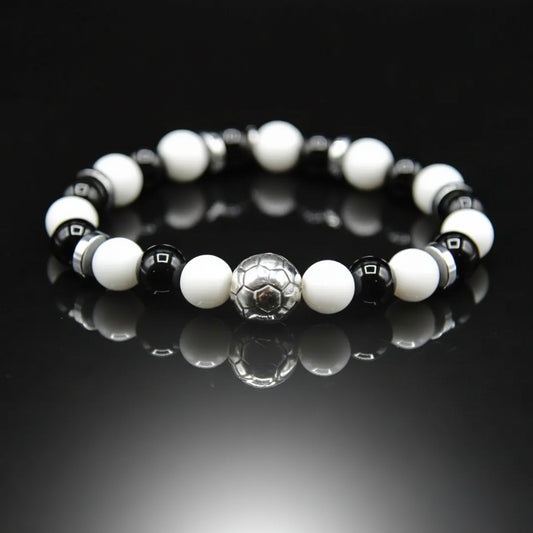 Steine: mehrfarbiges Hartsteinarmband