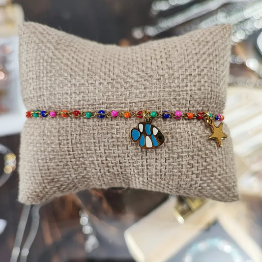 Bracciale Charm Reef Arcobaleno Tuffo nel Colore e nella Fantasia