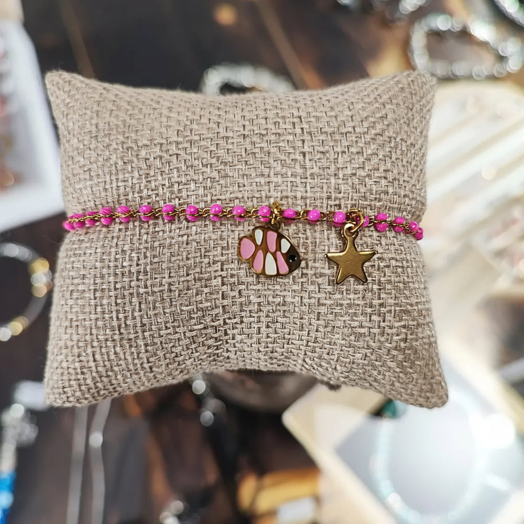 Bracciale Charm Rosa dei Venti Naviga con Stile nel Mare della Vita