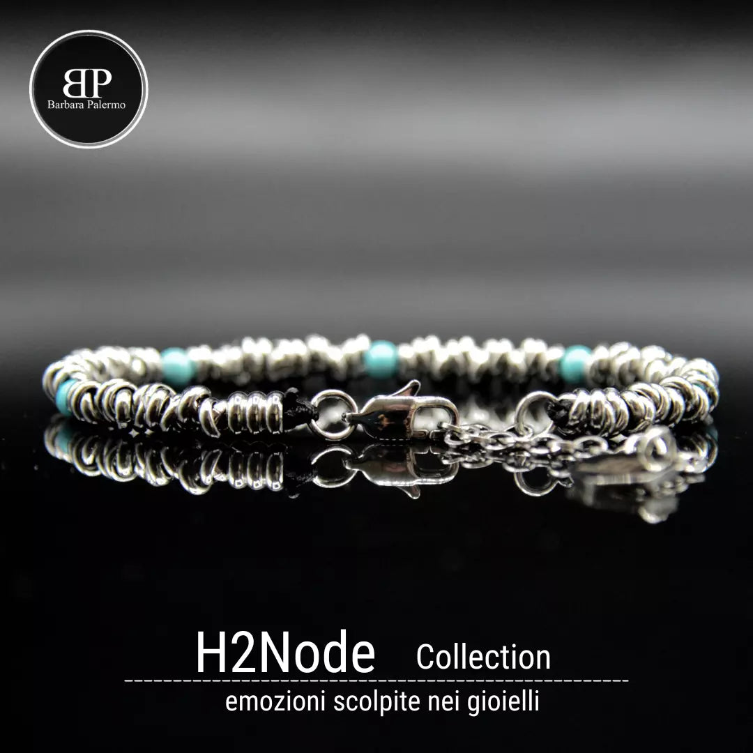 Bracciale H2Node Turchese Essenza dell'Eleganza ed Esclusività