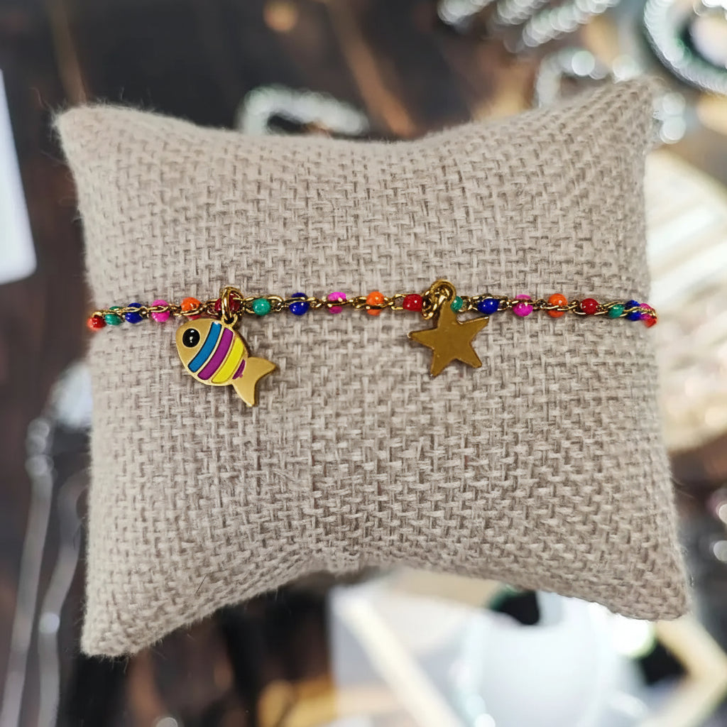 Bracciale Charm Vivara Fantasia Marina Arte del Mare al Tuo Polso
