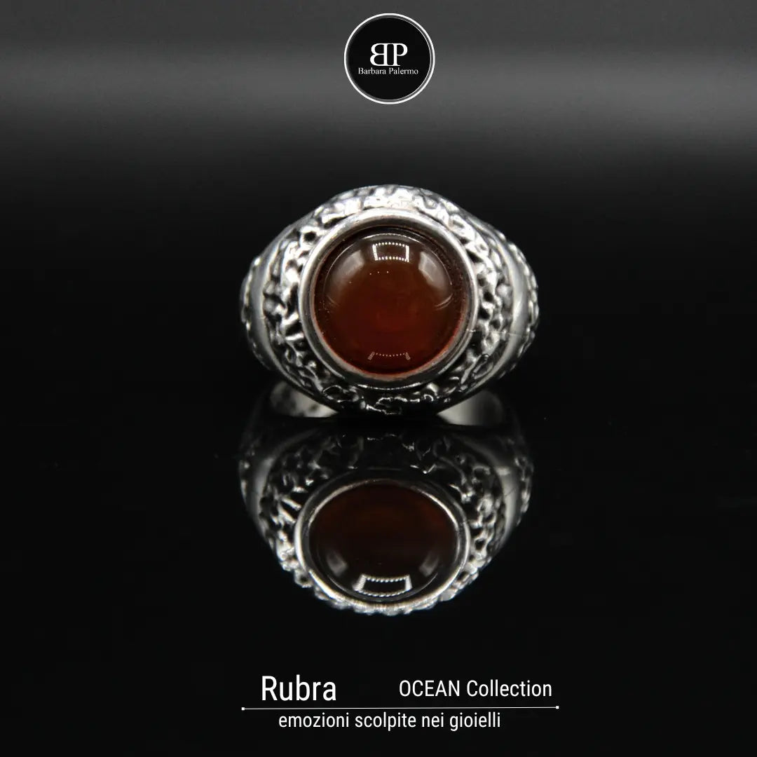 Rubra Ring: mit Karneol