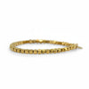 Bracciale Eris con Cubotti in Ematite Oro 4mm