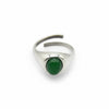 Grüner Jade Eternity Ring – Zeitlose Eleganz