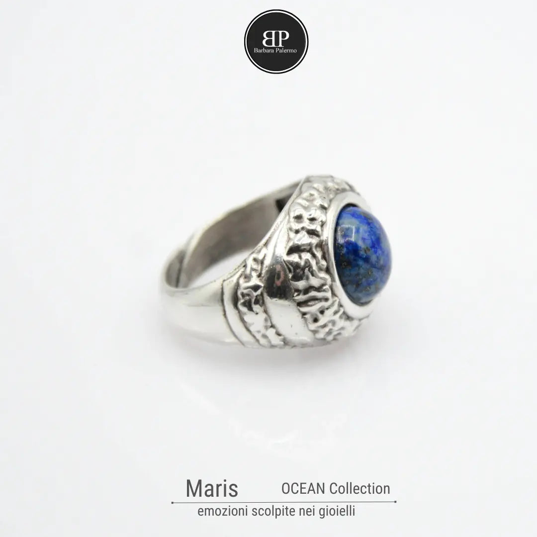 Anello Ocean lapislazzuli Maris