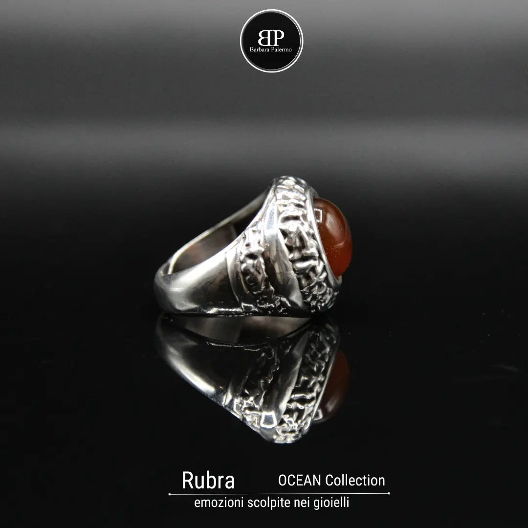 Rubra Ring: mit Karneol