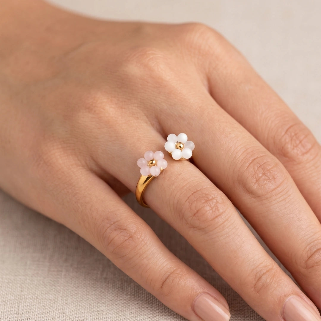 Anello Sea Coral Bloom Rosa