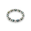 Anello Green Glow Elastic con Ematite Verde Lucida