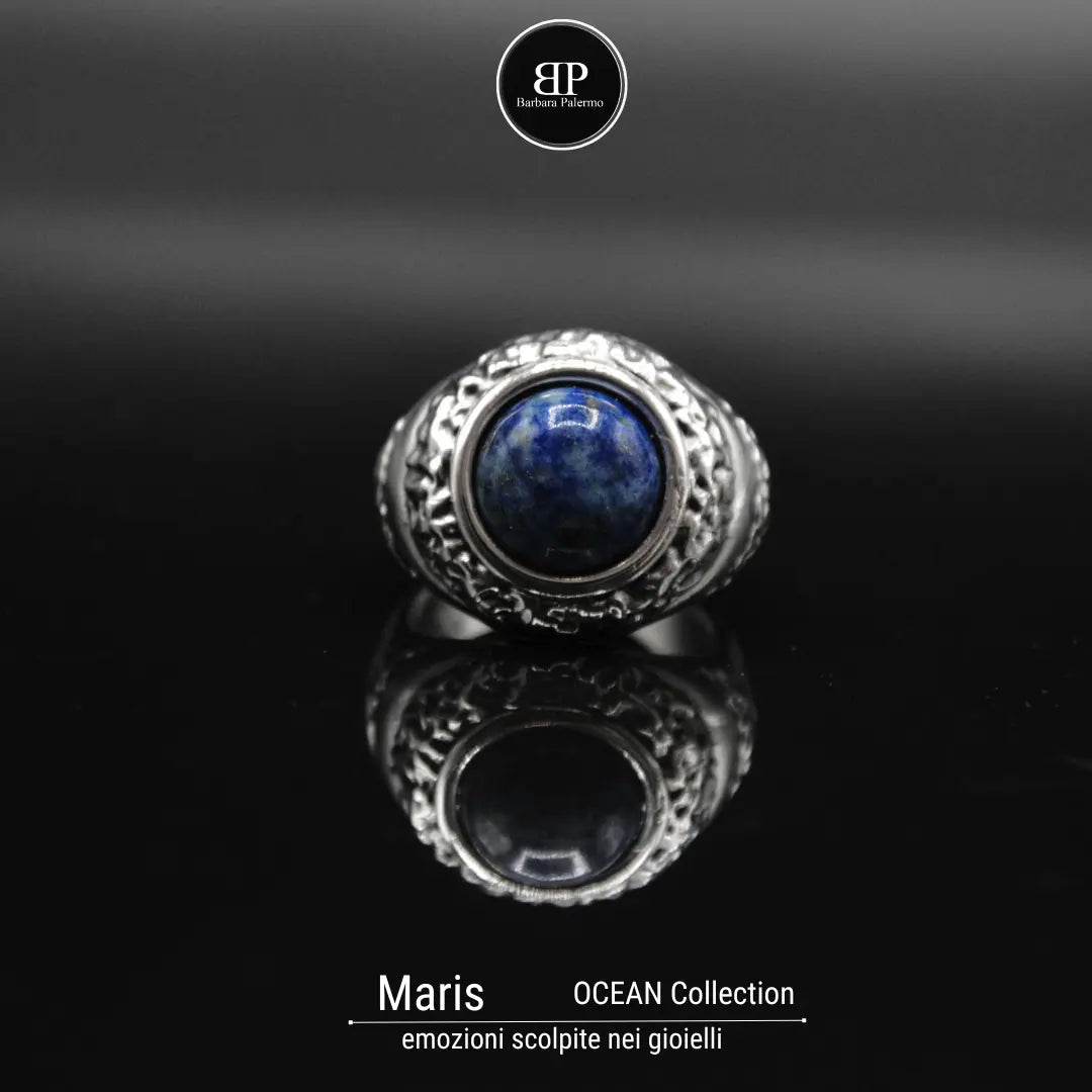 Anello Ocean lapislazzuli Maris