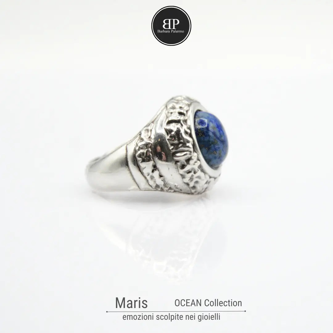 Anello Ocean lapislazzuli Maris