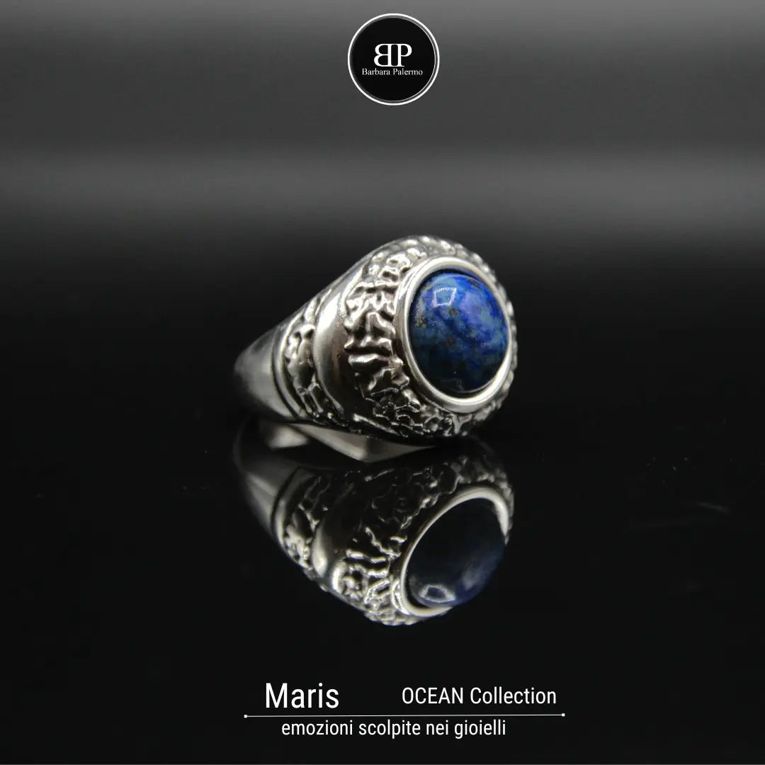 Anello Ocean lapislazzuli Maris