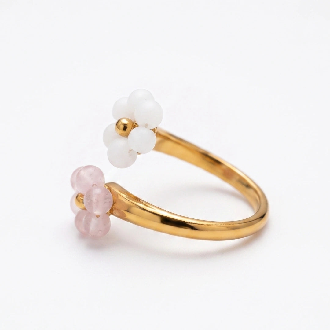 Anello Sea Coral Bloom Rosa