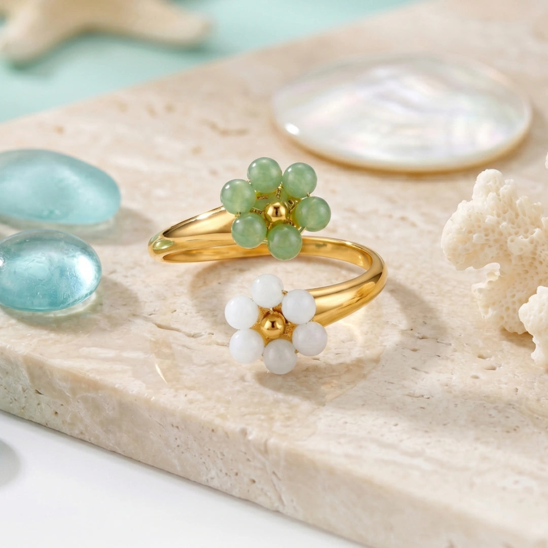 Anello Sea Doppio Fiore Marino