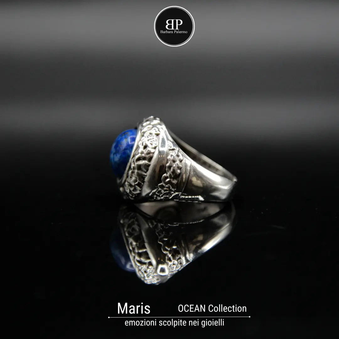 Anello Ocean lapislazzuli Maris