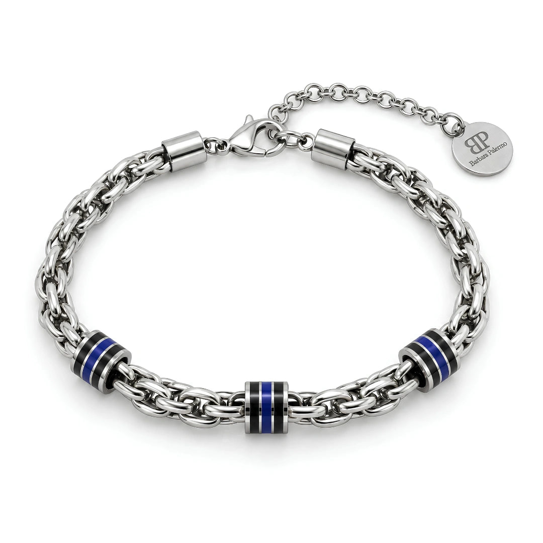 Steine: mehrfarbiges Hartsteinarmband