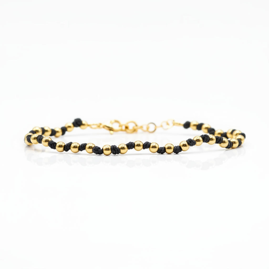 Bracciale sferino Blackcurrant Gold Raffinatezza e Lusso al Polso