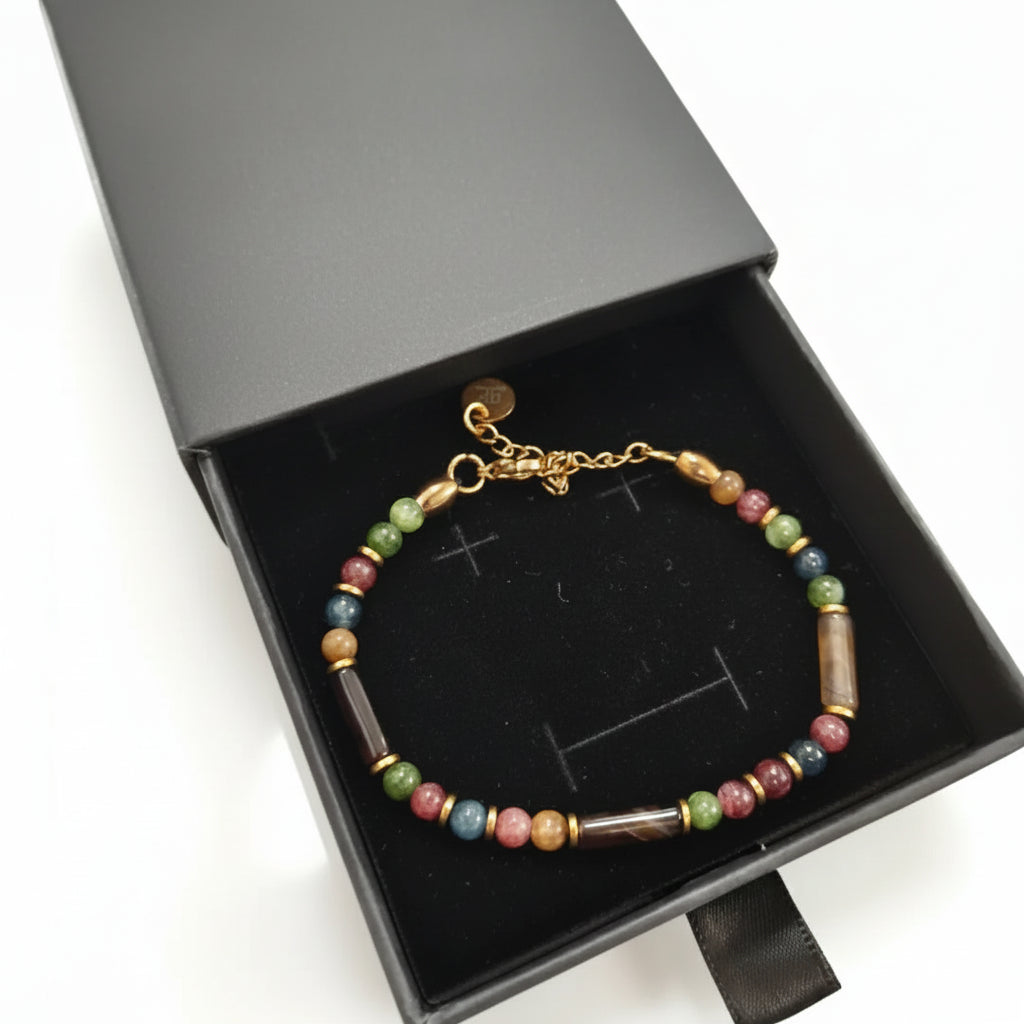 Indisches Achat-Halsband