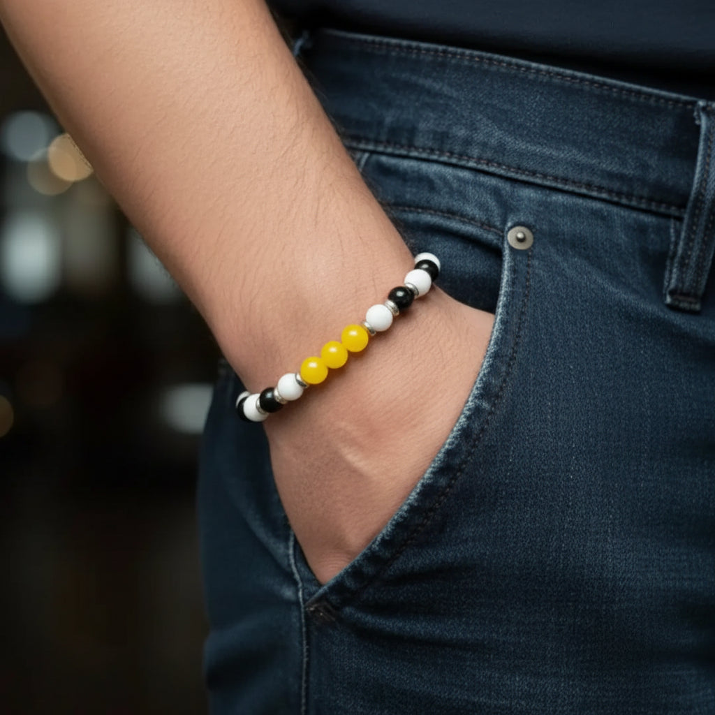 Armband Black White Gold – Spirito Bologna