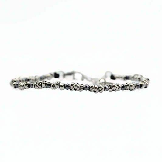 Bracciale Braid Mini 2.0 – Ematite Antracite