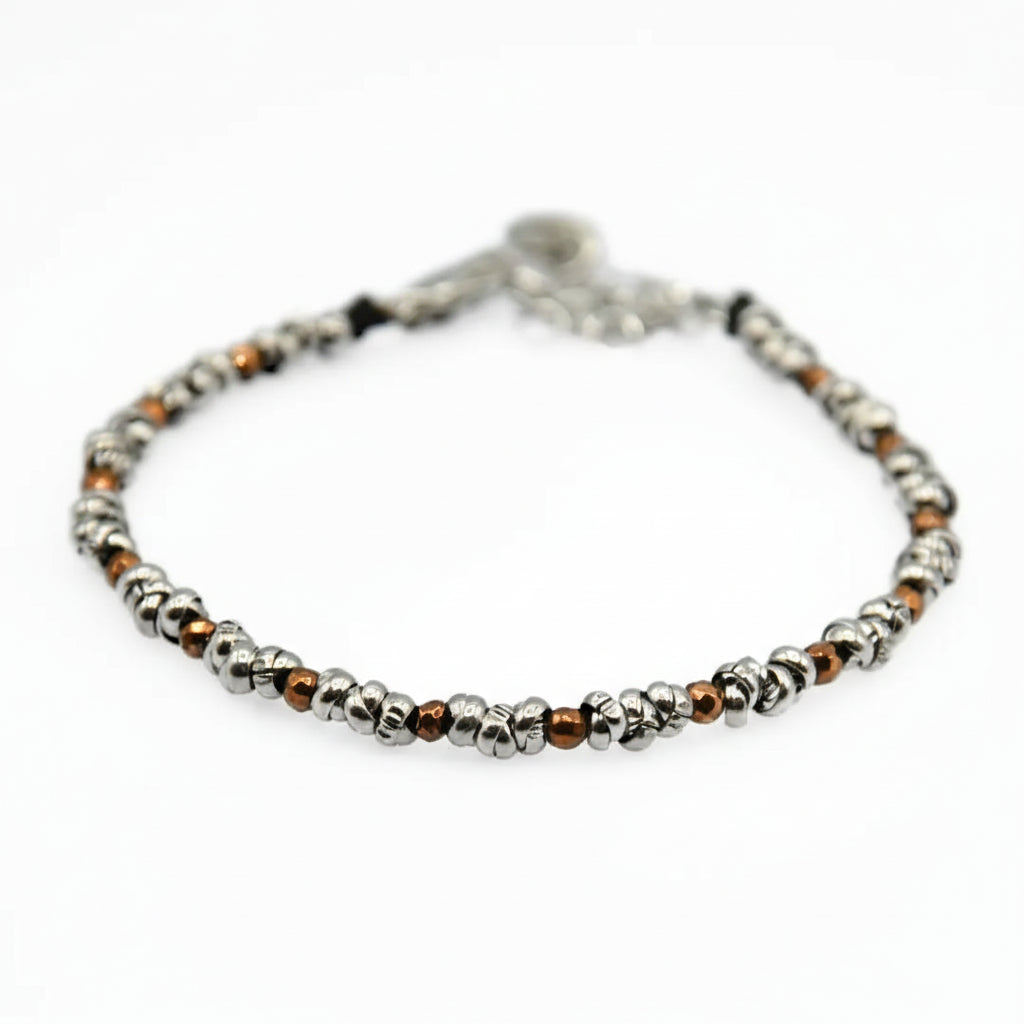 Bracciale Braid Mini 2.0 – Ematite Terra Cotta