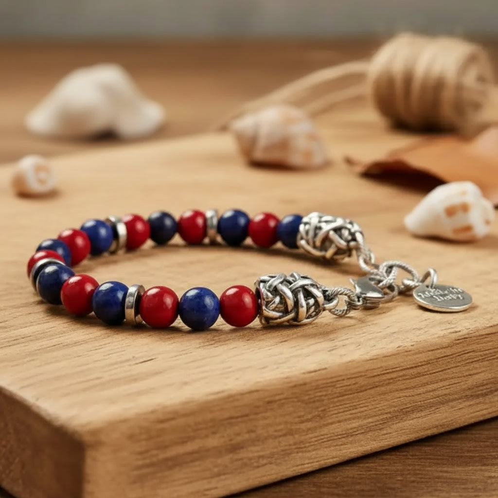Bracciale Felsina 02 Rosso Blu