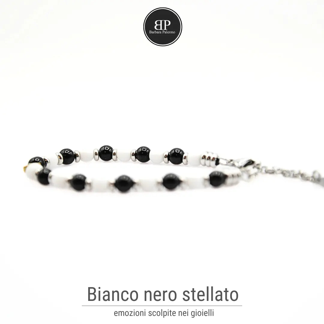 Steine: mehrfarbiges Hartsteinarmband