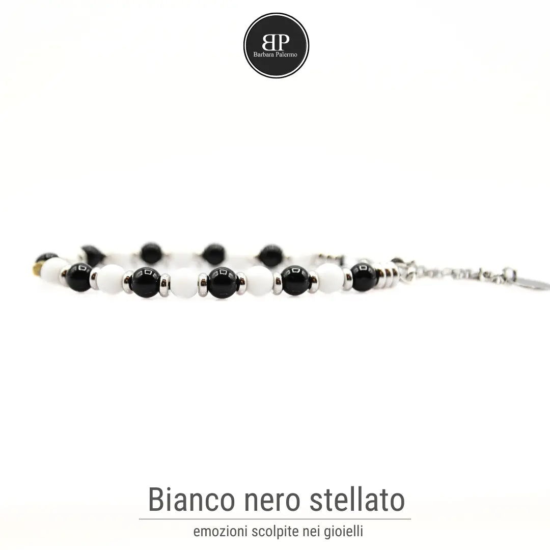 Steine: mehrfarbiges Hartsteinarmband