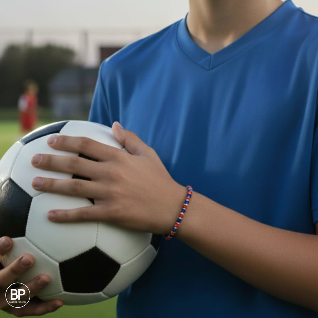 Steine: mehrfarbiges Hartsteinarmband