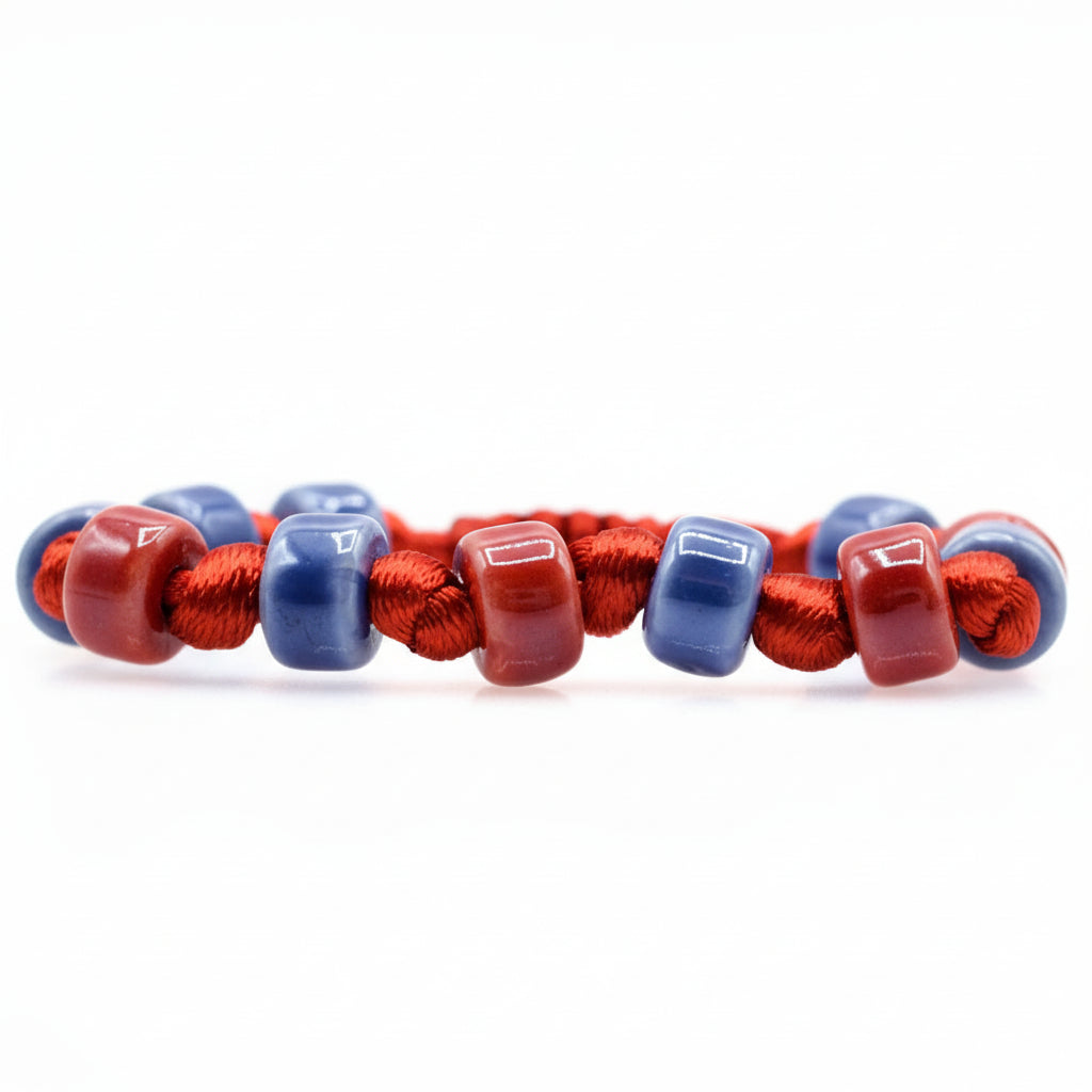 Steine: mehrfarbiges Hartsteinarmband