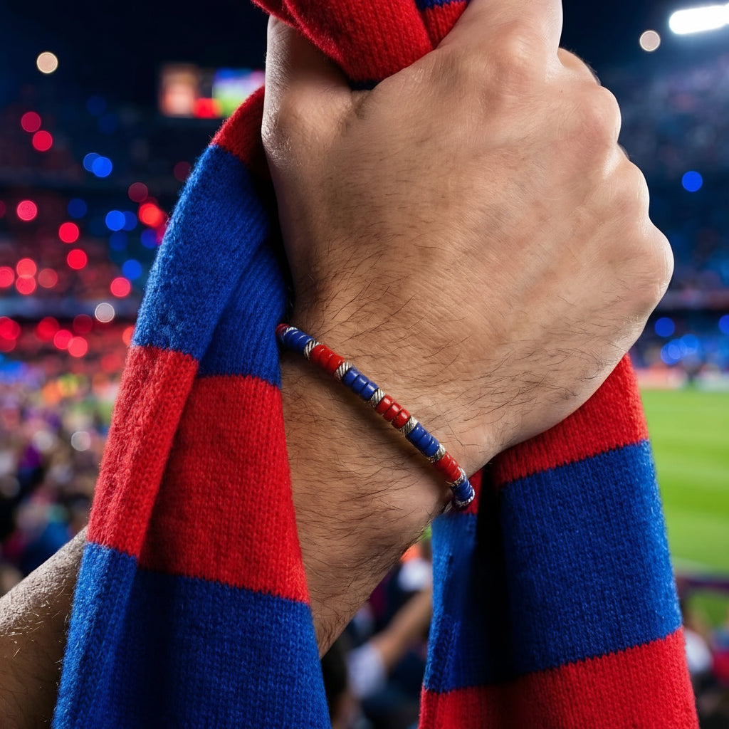 Bracciale Rosso Blu Urban Fan