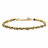 Braid Mini 2.0 Gold & Grün Armband
