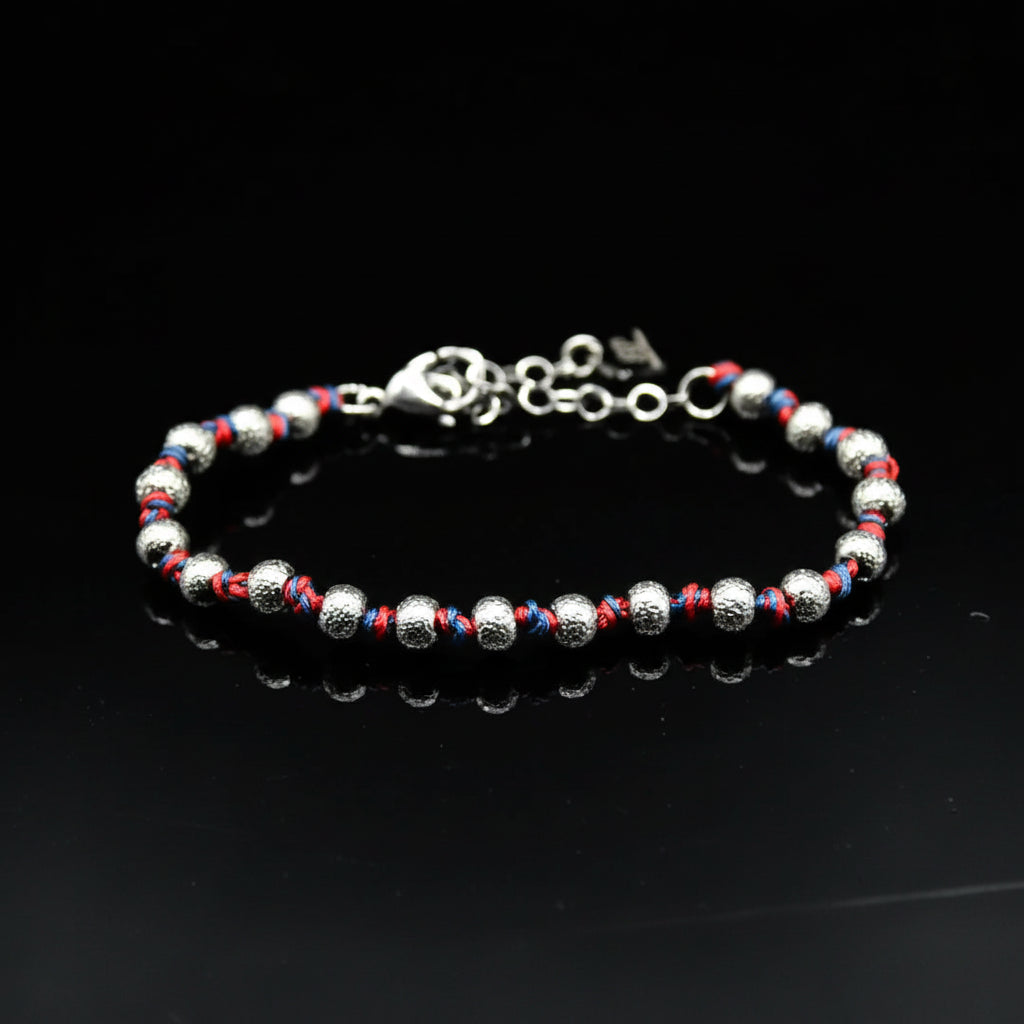 Steine: mehrfarbiges Hartsteinarmband