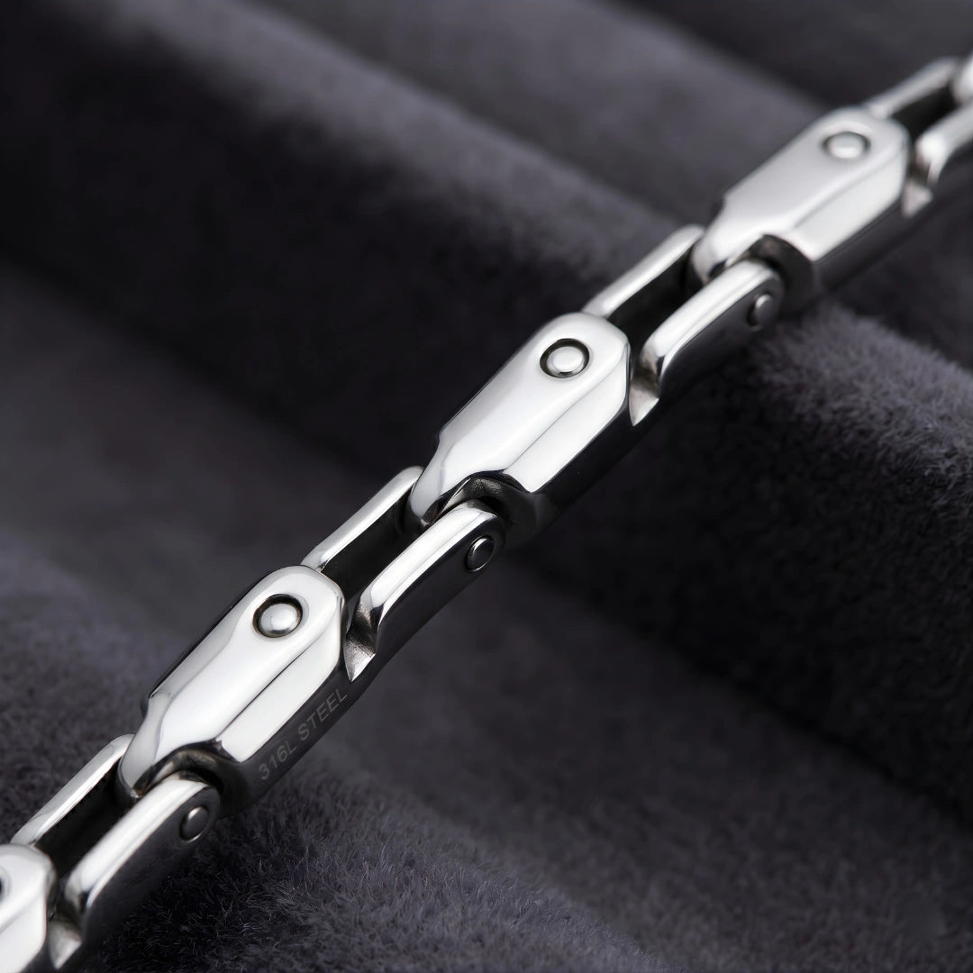 Bracciale Catena Minimal  Acciaio 316L 3 mm