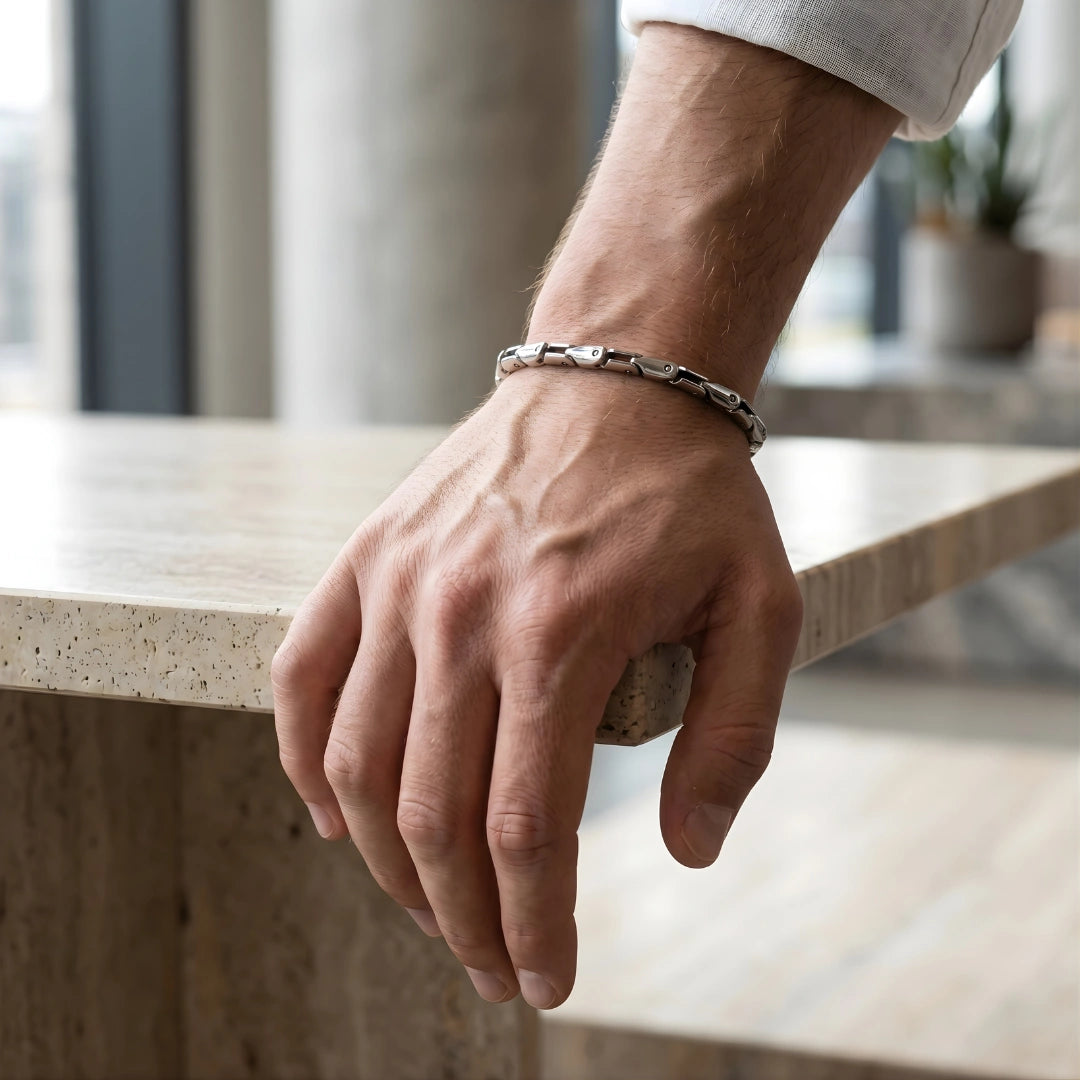 Bracciale Catena Minimal  Acciaio 316L 3 mm