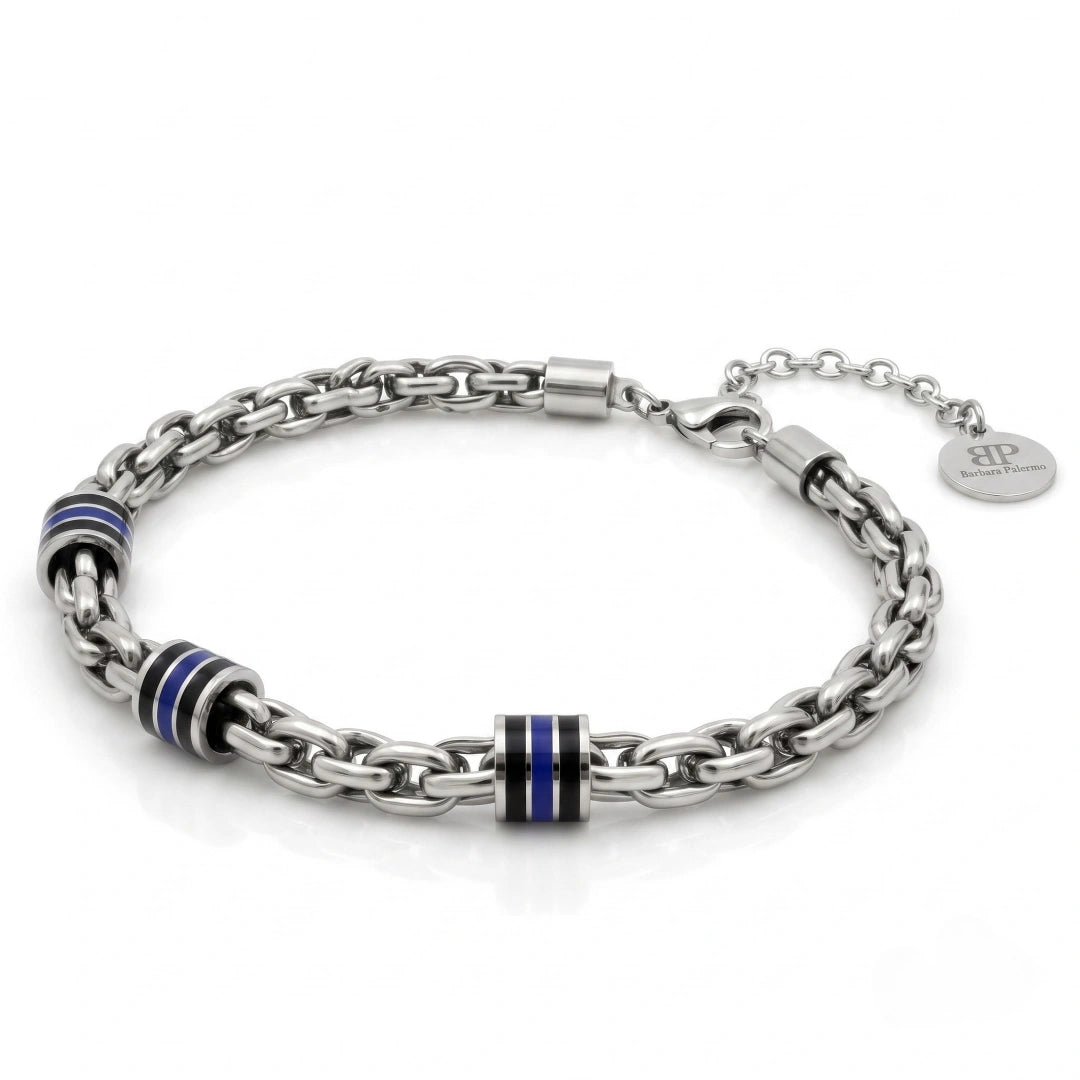 Steine: mehrfarbiges Hartsteinarmband