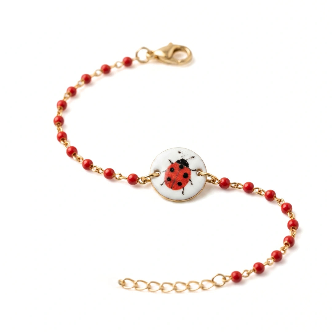Bracciale Sea Coccinella Portafortuna