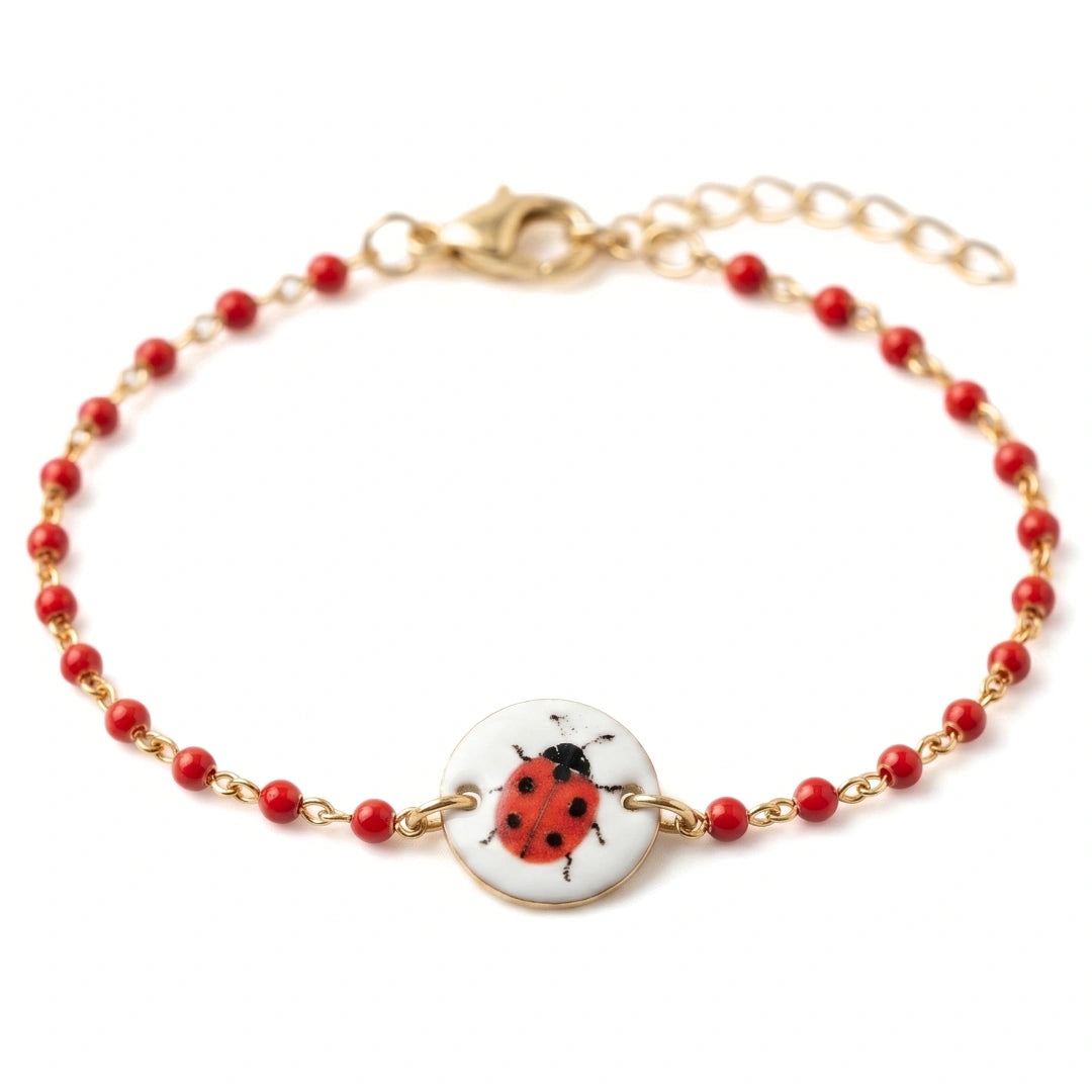 Bracciale Sea Coccinella Portafortuna