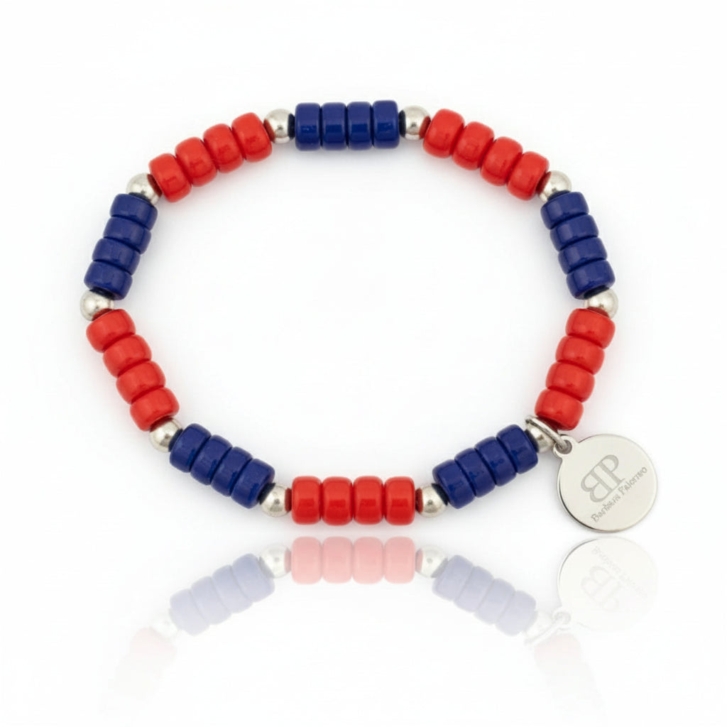 Steine: mehrfarbiges Hartsteinarmband