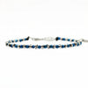 Braid Mini 2.0 Armband mit facettiertem, poliertem blauem Hämatit