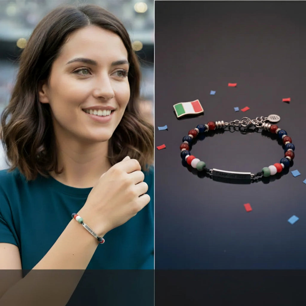Bracciale Rosso Blu 04 – Edizione Speciale Coppa Italia 2025