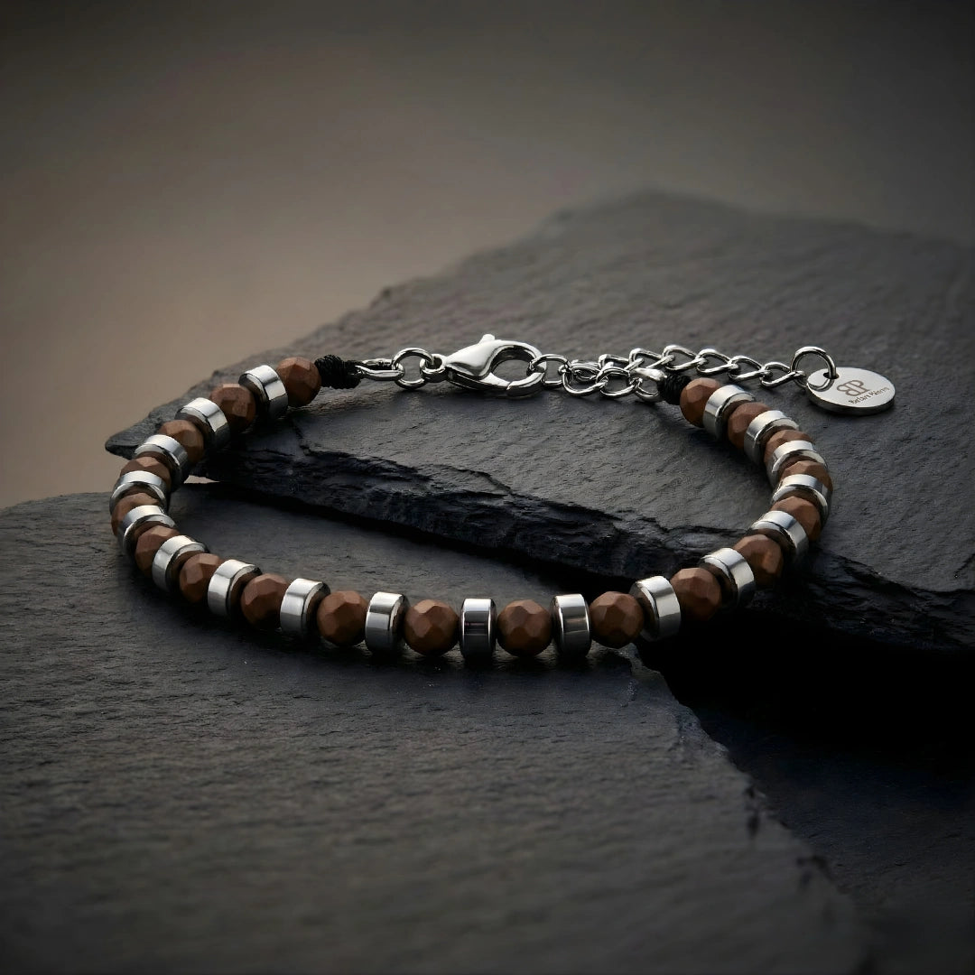 Bracciale Cromalux Ematite Terracotta Opaca