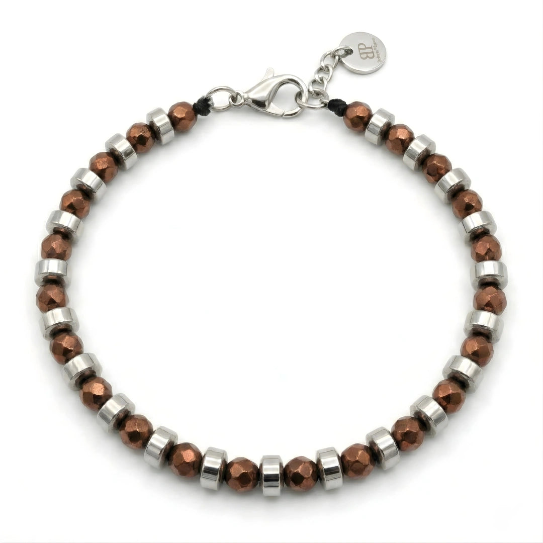 Bracciale Cromalux Ematite Terracotta Lucida
