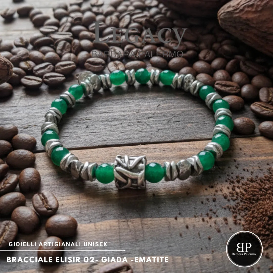 Lila Tigerauge-Armband PASSION mit Silberanschlüssen