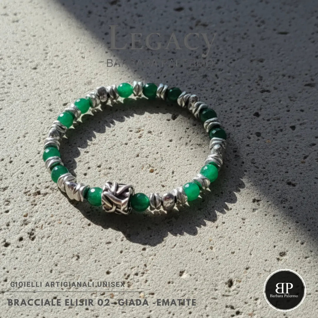 Lila Tigerauge-Armband PASSION mit Silberanschlüssen