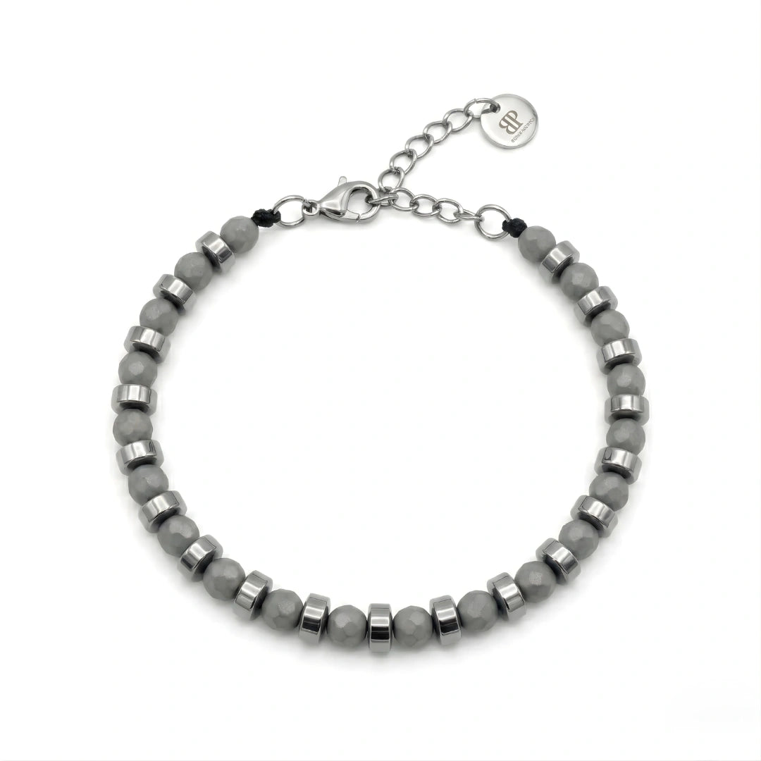 Bracciale Cromalux  Ematite Grigio Opaco