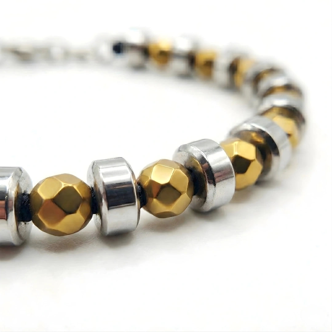 Bracciale Cromalux Gold Ematite Oro Lucido